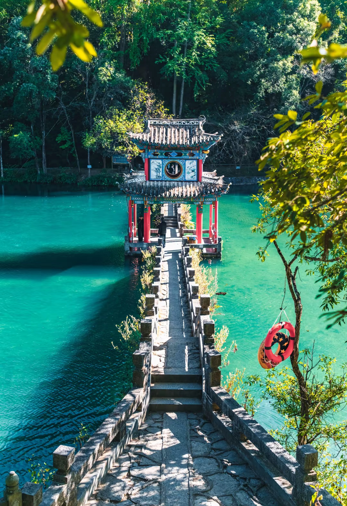 龙王堂古祠清泉风光